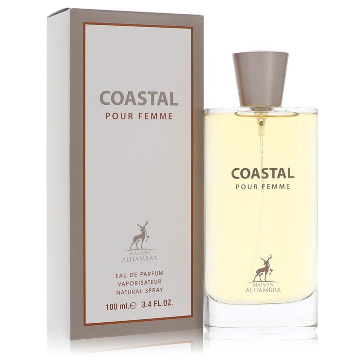 Coastal Pour Femme by Maison Alhambra Eau De Parfum Spray 3.4 oz Coastal Pour Femme by Maison Alhambra Eau De Parfum Spray 3.4 oz